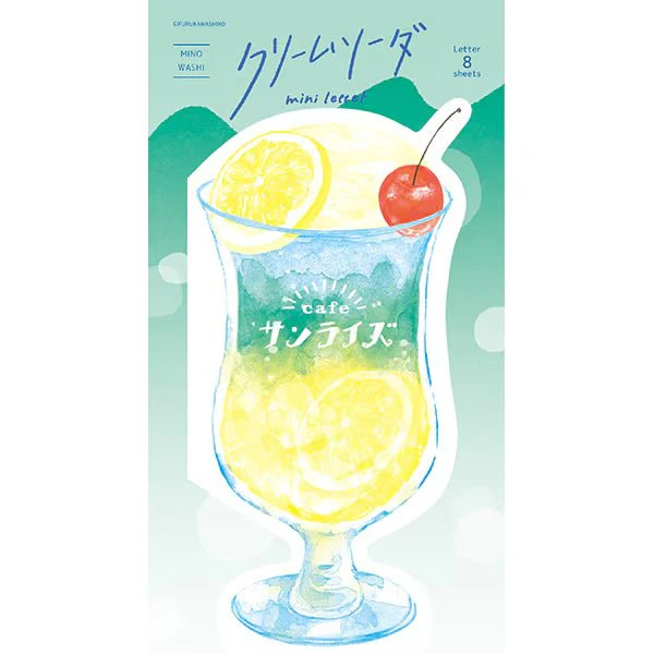 [Limited] Wa-Life Cream Soda Mini Letter / Furukawa Shiko - Image 3