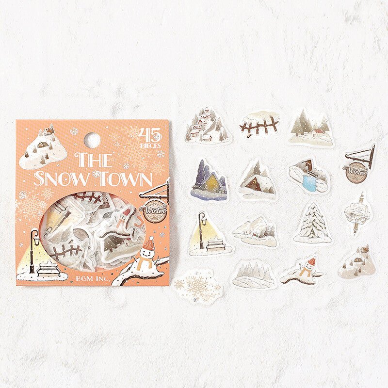 BGM Foil Stamping Winter Stickers / BGM
