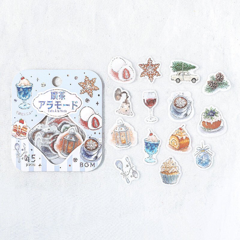 BGM Foil Stamping Winter Stickers / BGM - Image 4