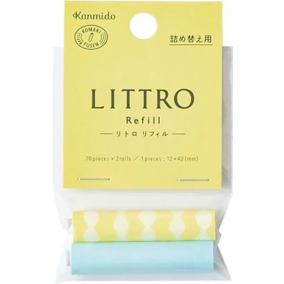 Littro Roll Sticky Notes Refill / Kanmido - Image 3