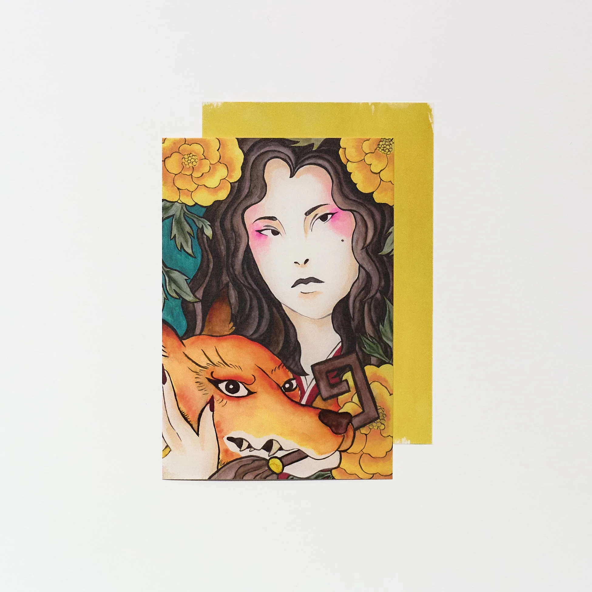 "Love Me At My Worst" Washi Postcard by Jessie / Bungu - Image 5