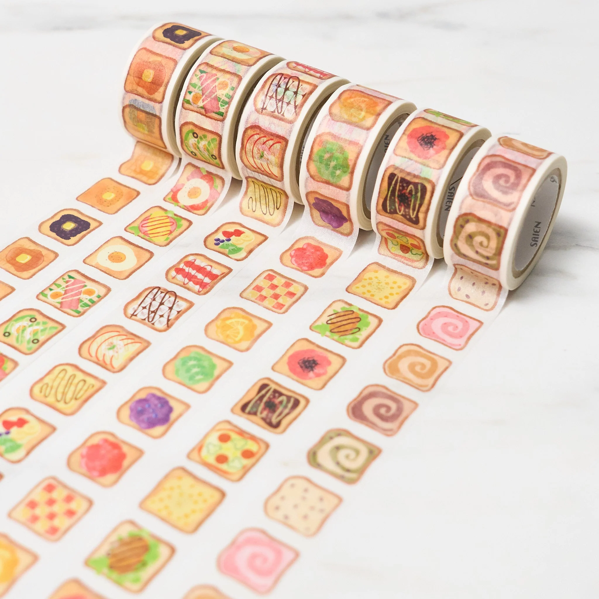 "Love Toast" Series Masking Tape / SAIEN