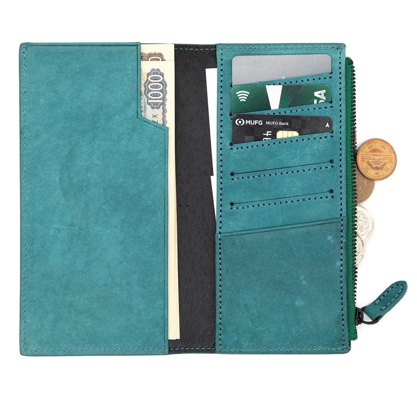 LW17 Wallet Type1 MAYA Leather Long Wallet / Luddite - Image 13