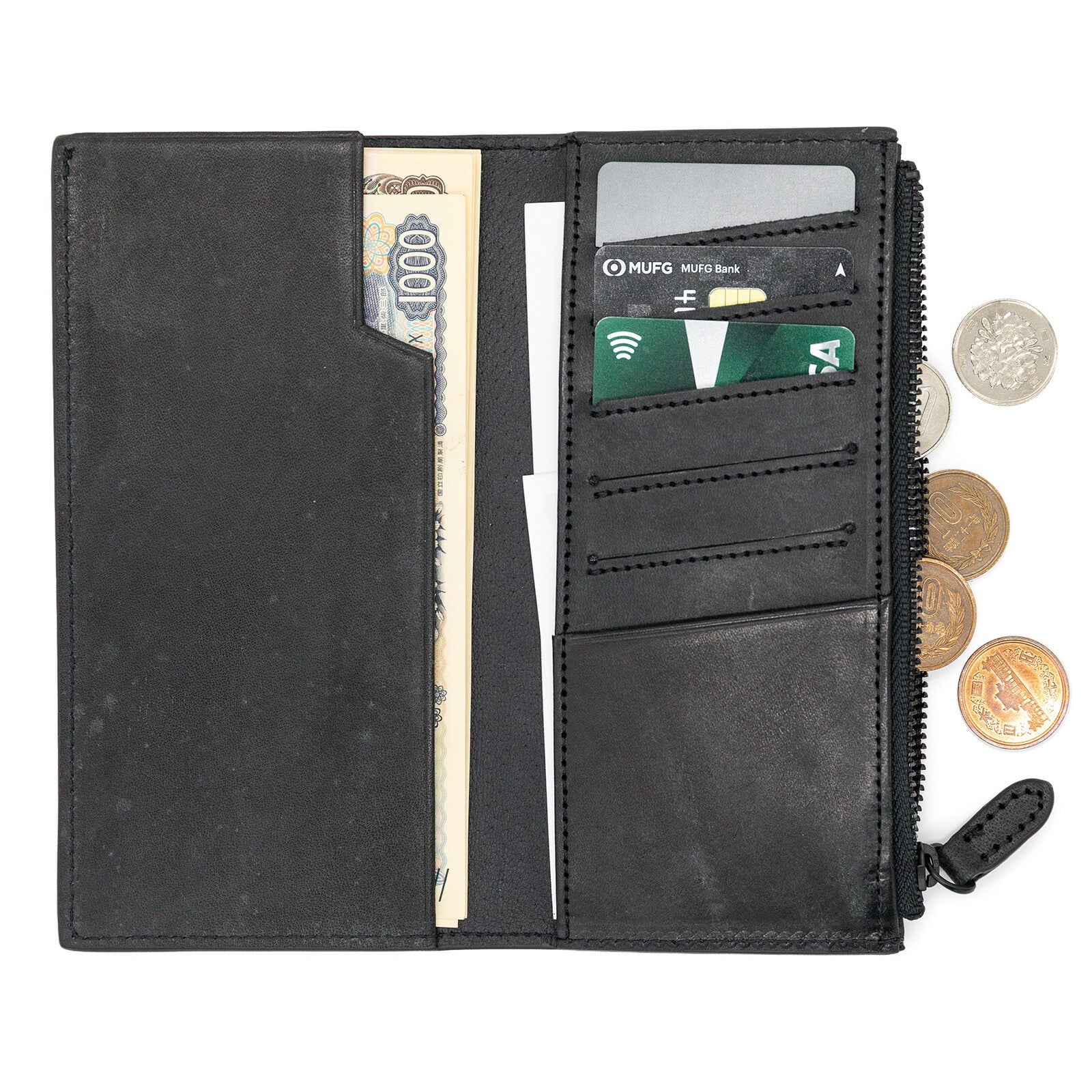 LW17 Wallet Type1 MAYA Leather Long Wallet / Luddite - Image 5
