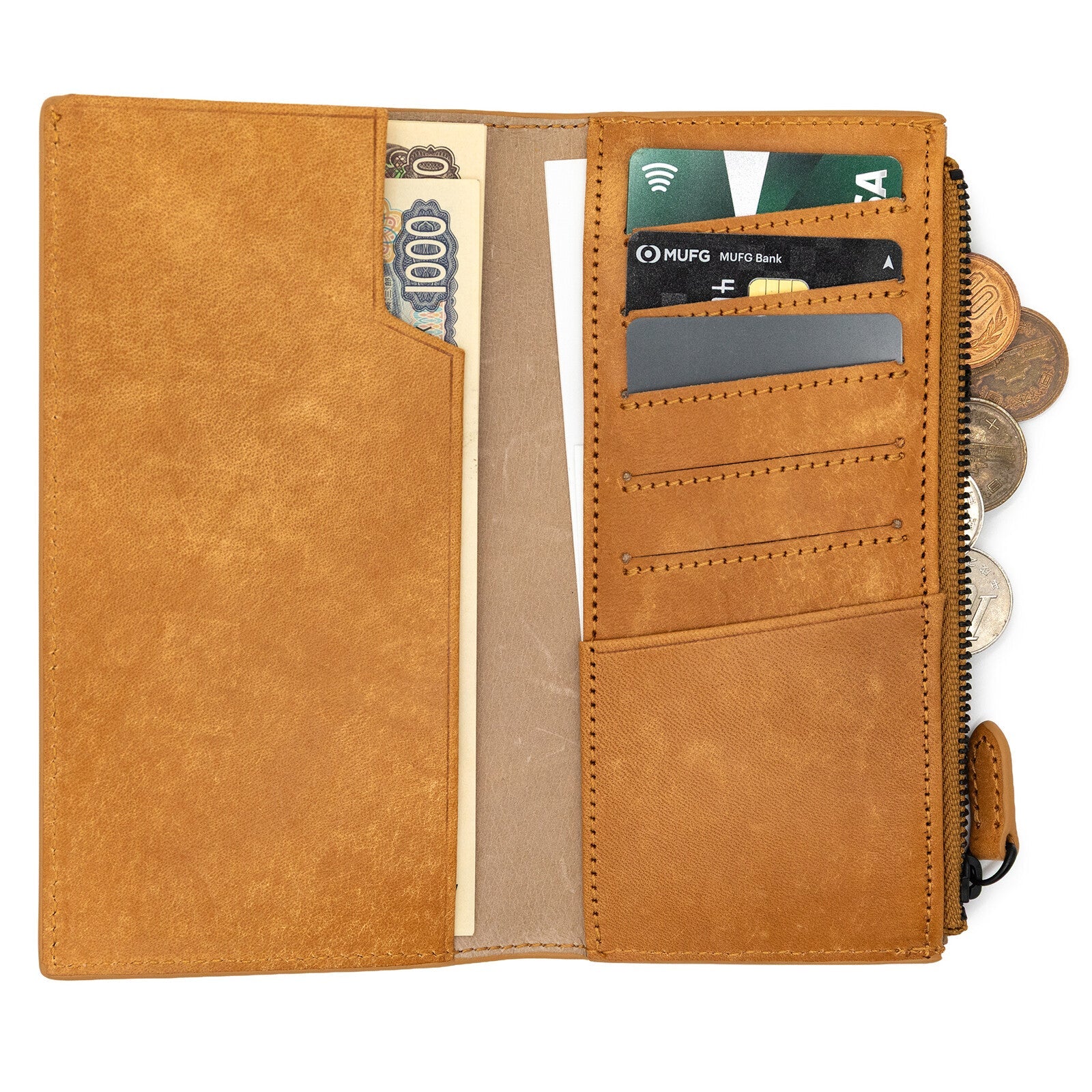 LW17 Wallet Type1 MAYA Leather Long Wallet / Luddite - Image 9
