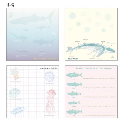 STUDY HOLIC Memo Pad Square / GreenFlash - Image 16