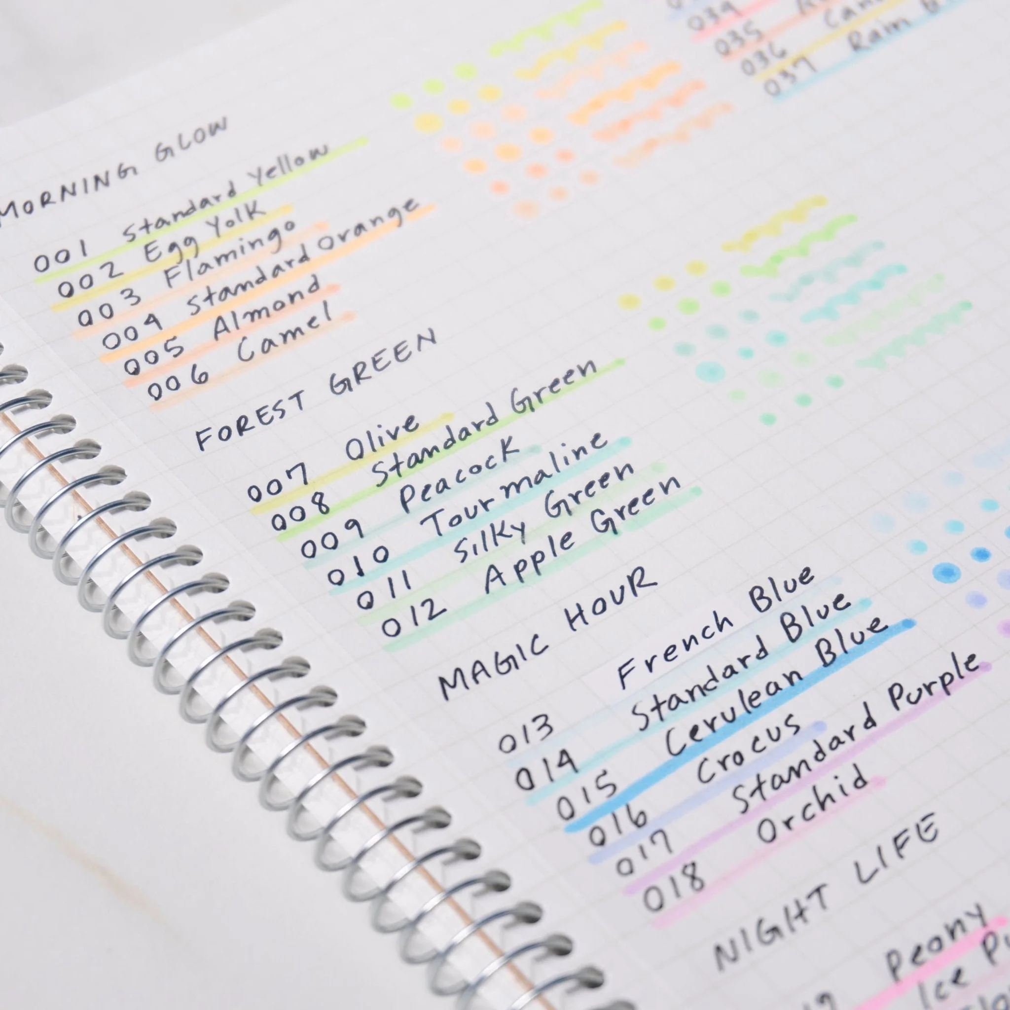 MARU liner Highlighter 36 Color Set / Epoch Chemical - Image 4
