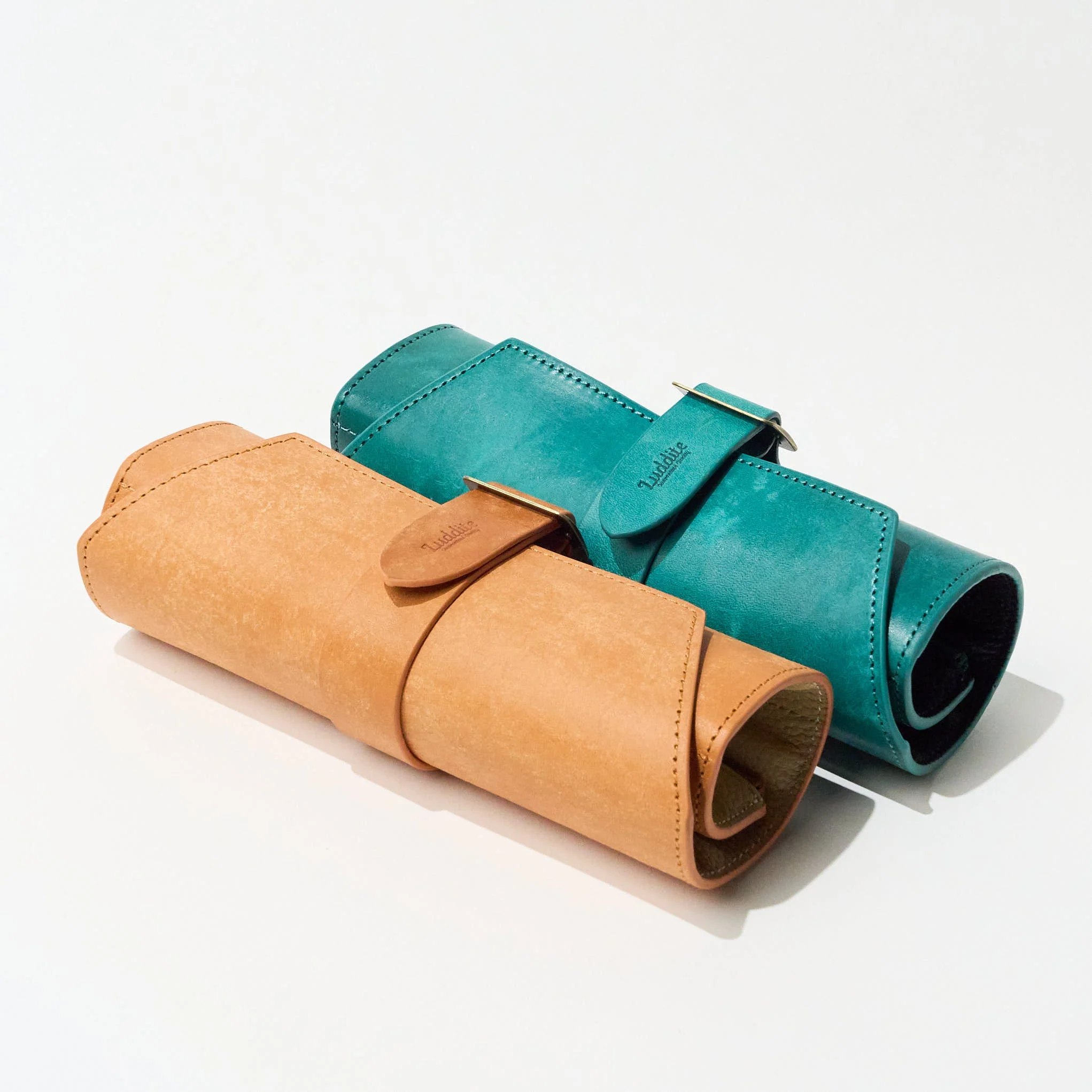 MAYA Leather Roll Pen Case / Luddite