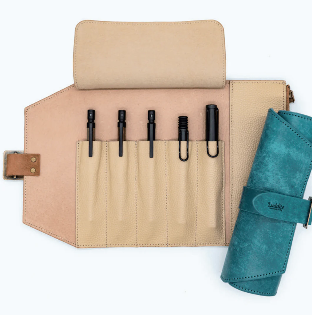 MAYA Leather Roll Pen Case / Luddite - Image 6