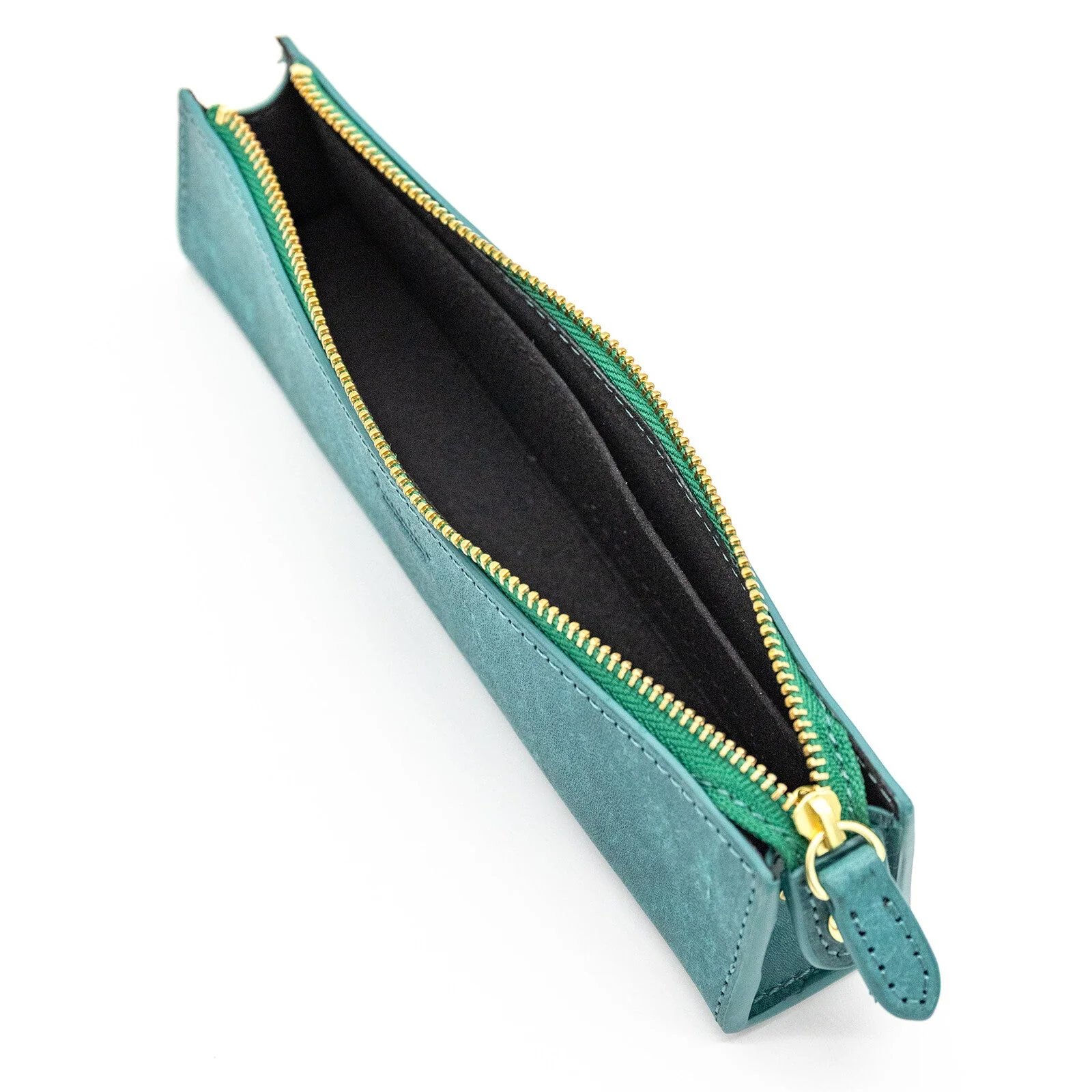 MAYA Leather Trilateral Pen Case Medium / Luddite - Image 13