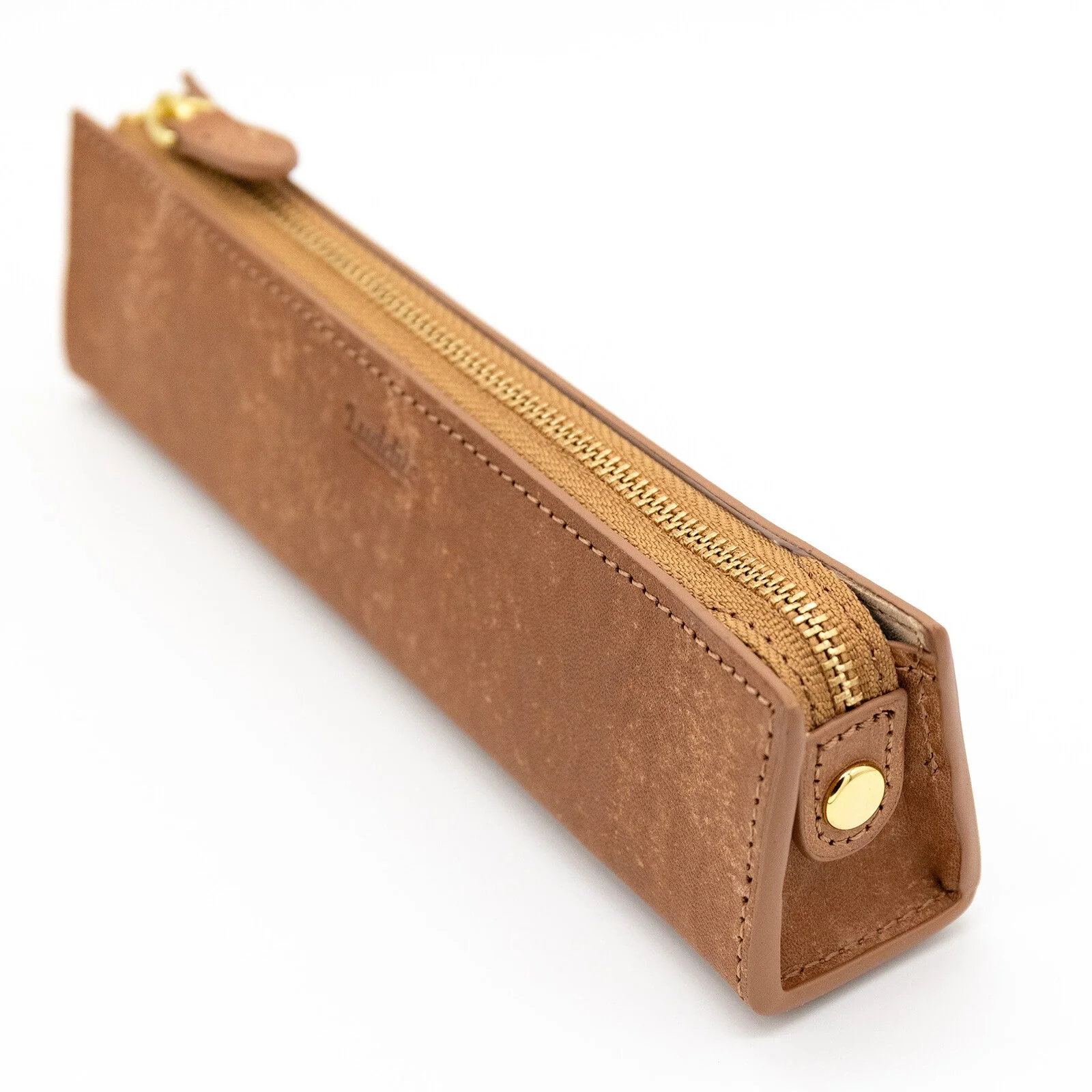 MAYA Leather Trilateral Pen Case Medium / Luddite - Image 16