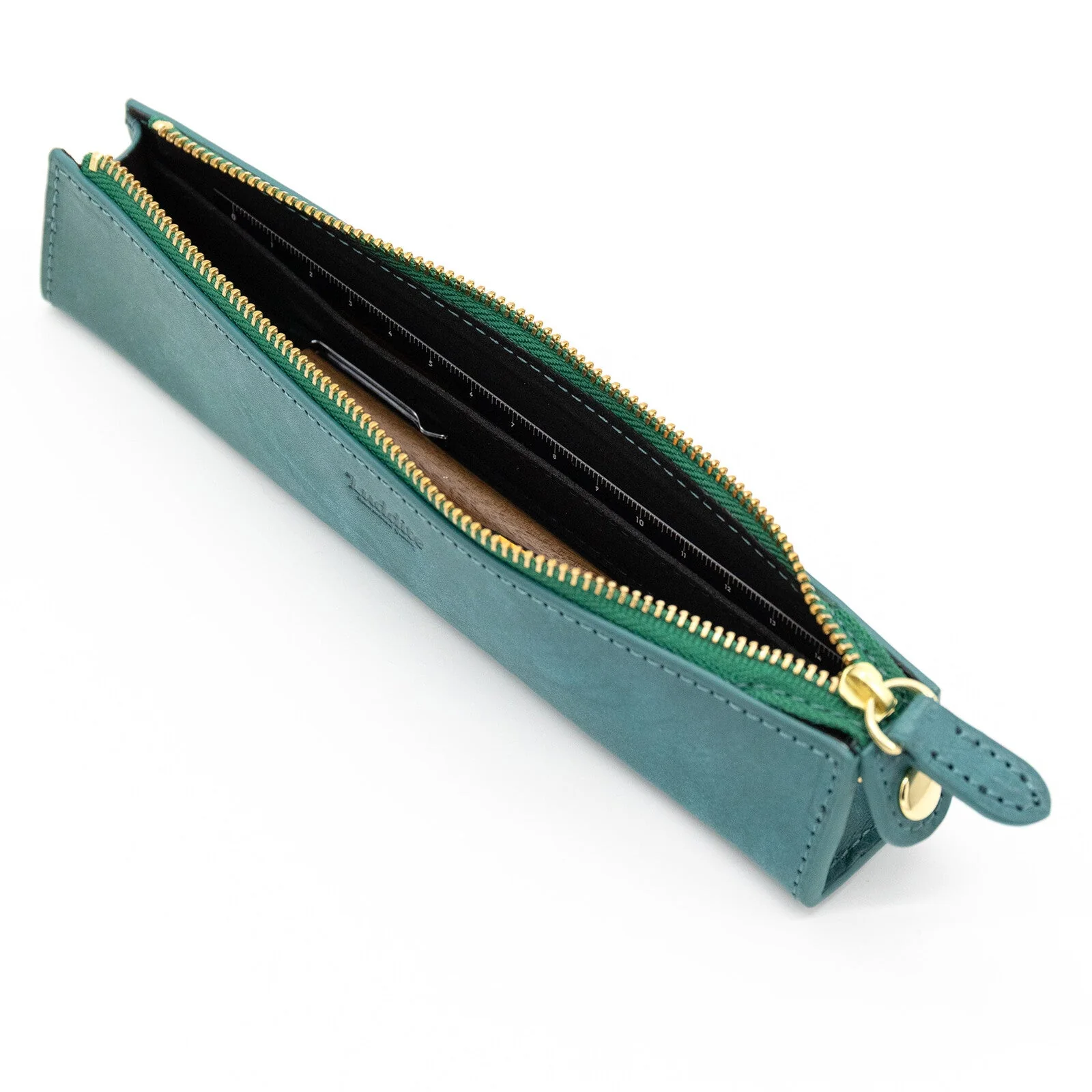 MAYA Leather Trilateral Pen Case Small / Luddite - Image 4