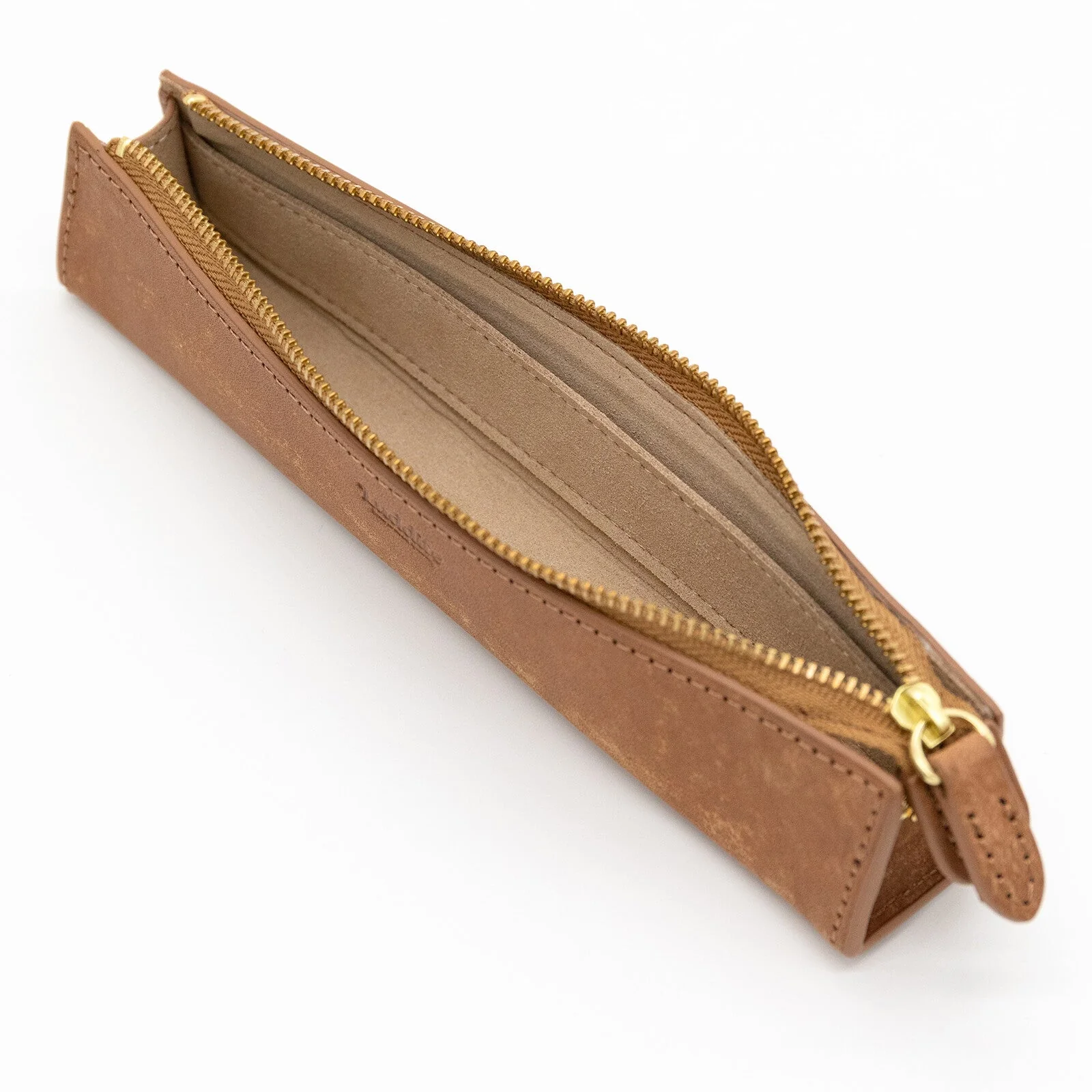 MAYA Leather Trilateral Pen Case Small / Luddite - Image 8