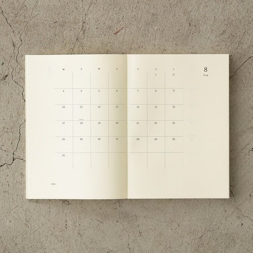 MD Notebook Diary Slim 2026 / MIDORI - Image 3