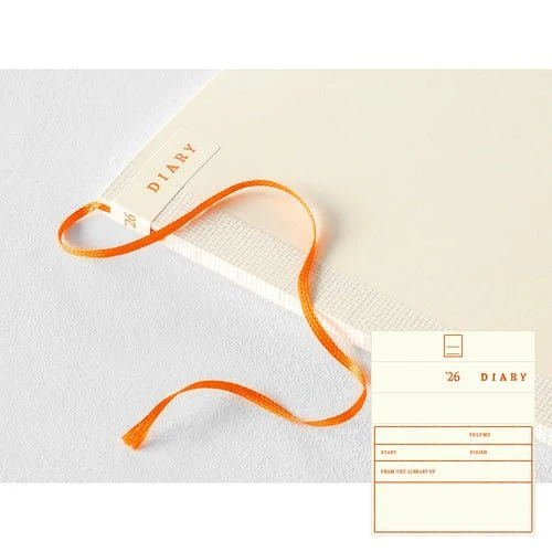MD Notebook Diary Slim 2026 / MIDORI - Image 6