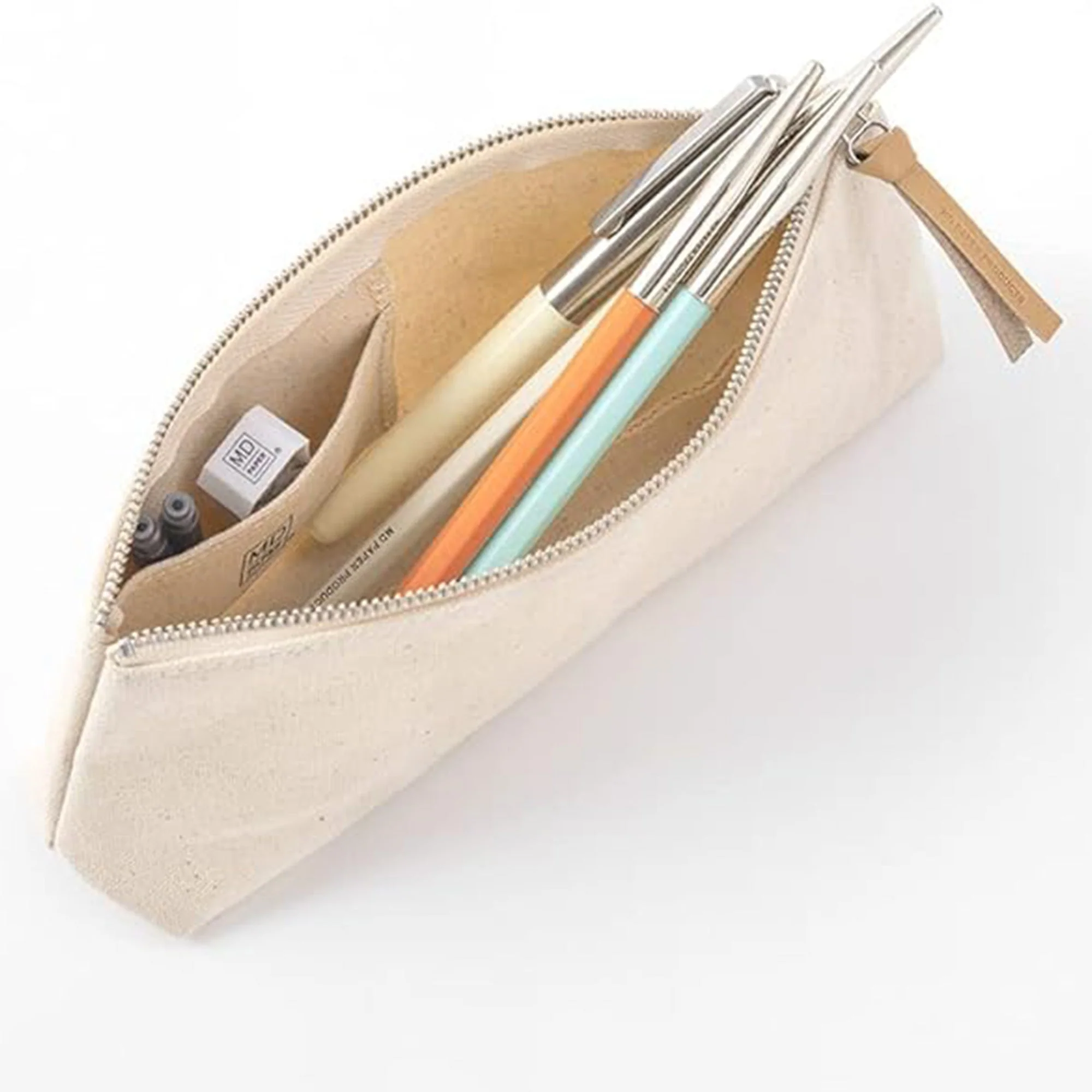 MD Pen Case Kurashiki Canvas / MIDORI - Image 3