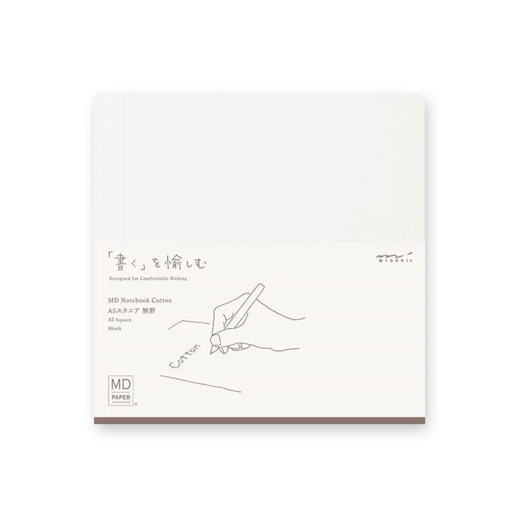 MD Square Notebook Cotton / MIDORI