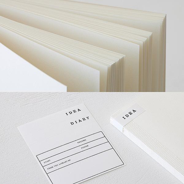 MD Square Notebook Cotton / MIDORI - Image 4