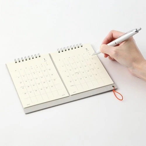 MD Twin Monthly Desk Calendar 2026 / MIDORI - Image 4