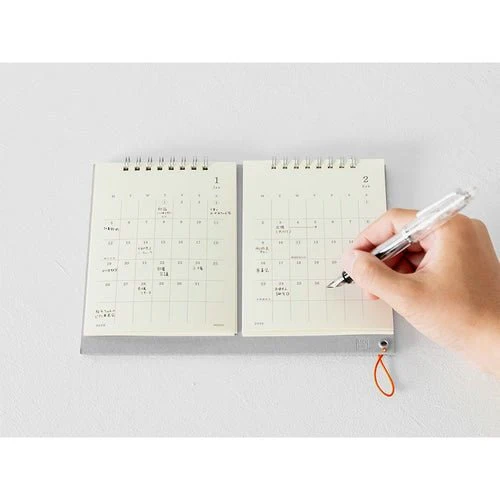 MD Twin Monthly Desk Calendar 2026 / MIDORI - Image 7