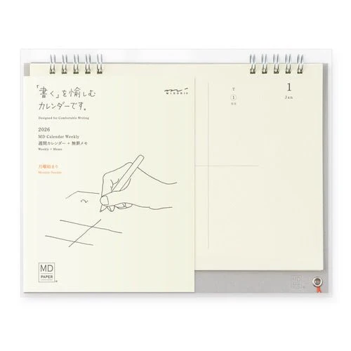 MD Weekly Desk Calendar 2026 / MIDORI - Image 2