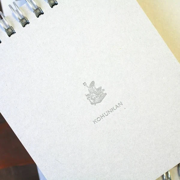 Retro Pattern Series Ring Memo Pad / Kohunkan Kappansho - Image 5