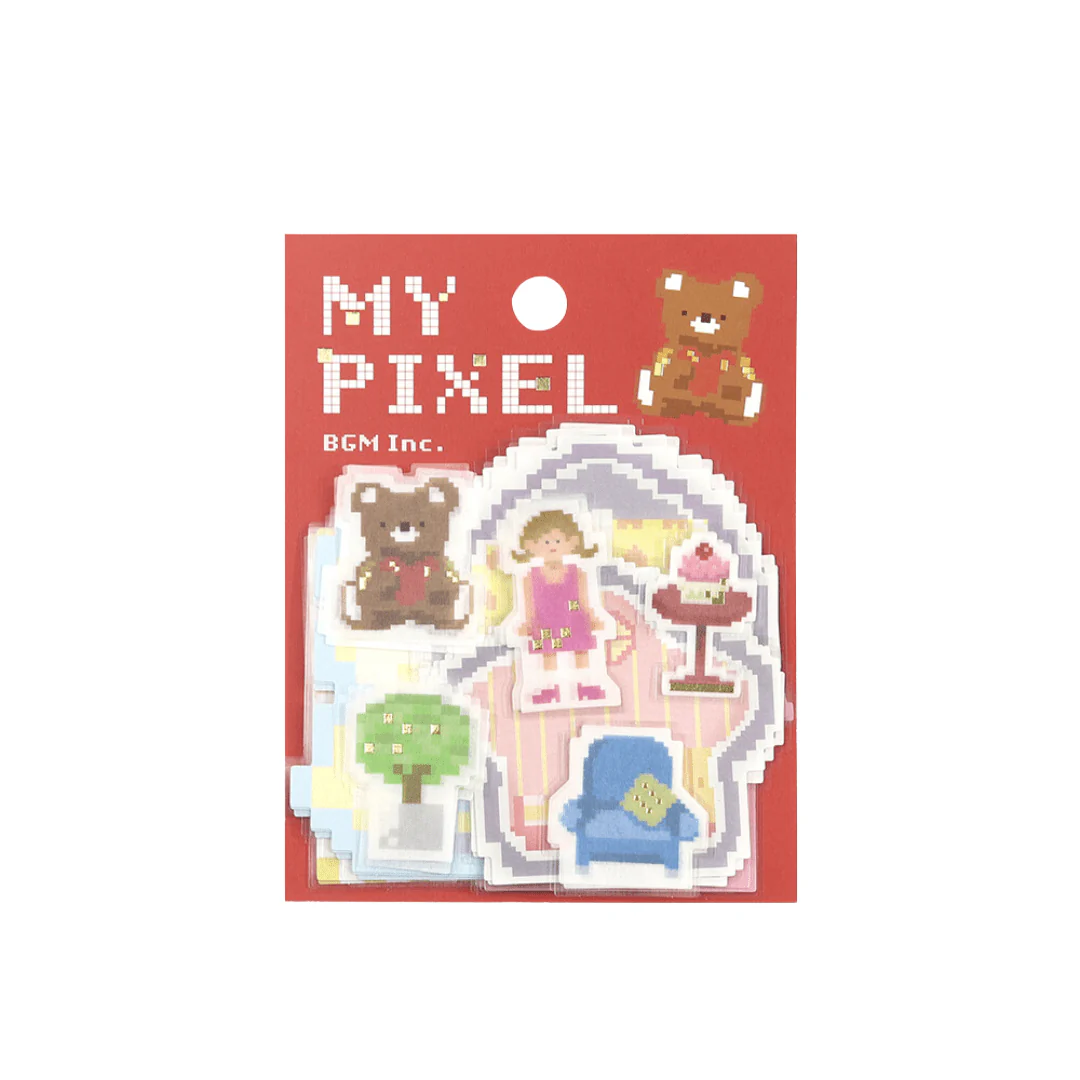BGM Memo Stickers "My Pixel" Series / BGM - Image 8