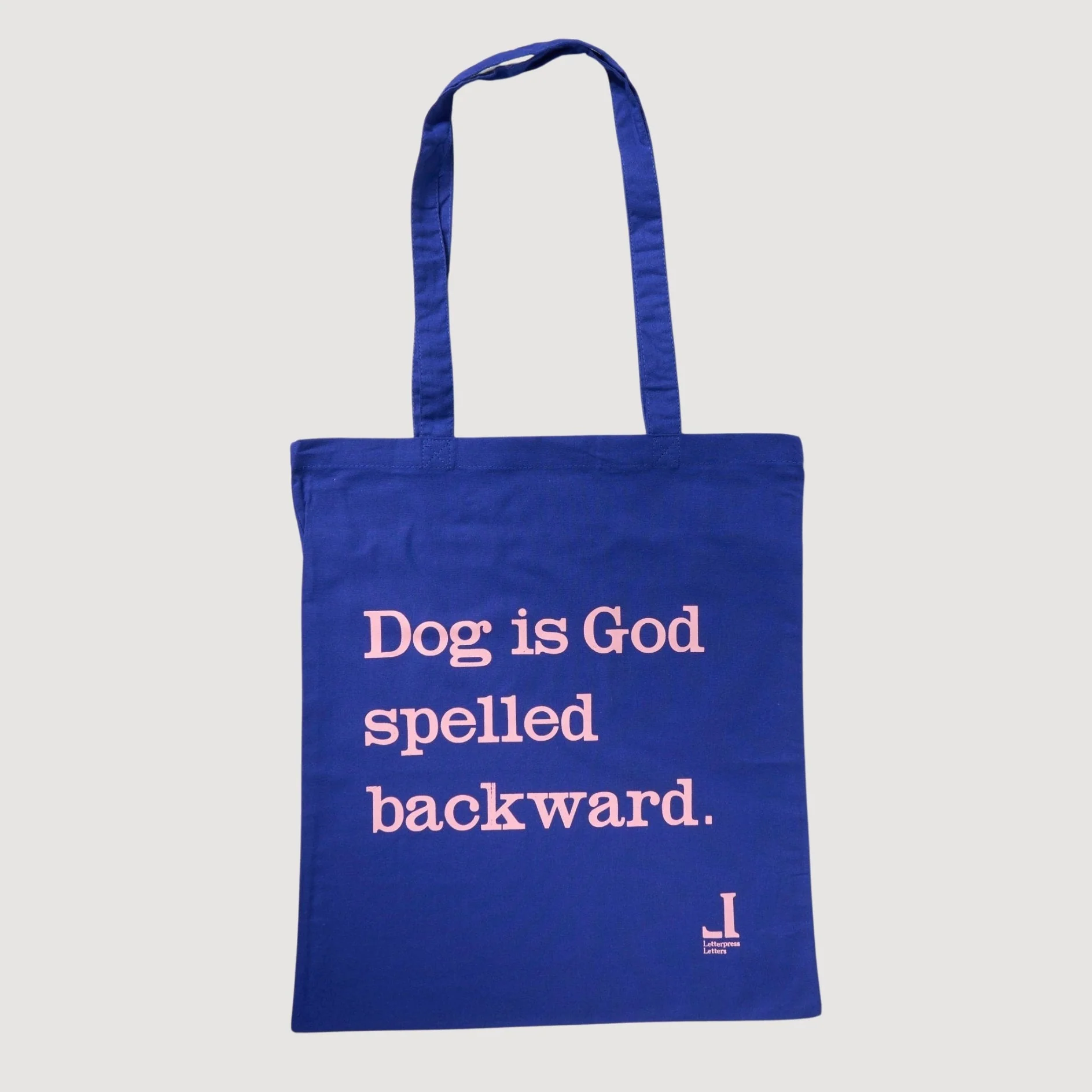 Message Tote Bag / Letterpress Letters - Image 5