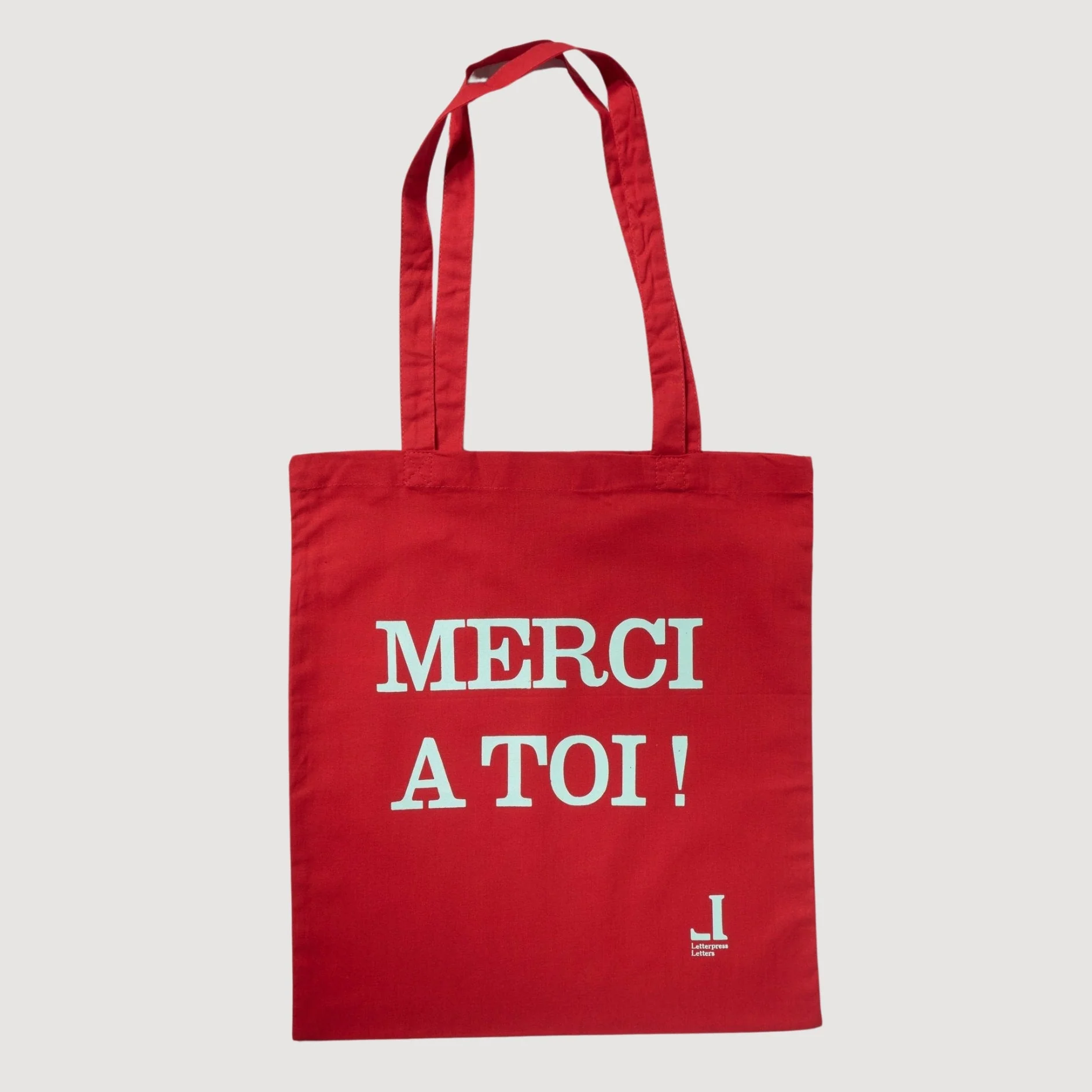 Message Tote Bag / Letterpress Letters - Image 7