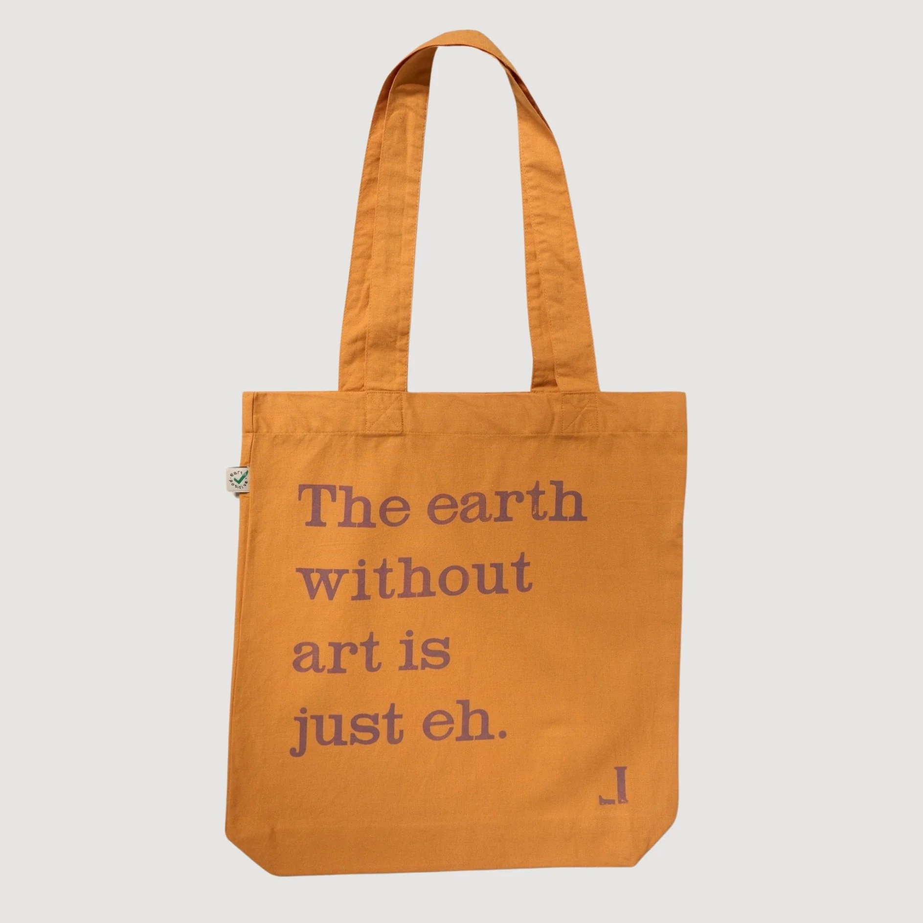 Message Tote Bag with Gusset / Letterpress Letters - Image 3