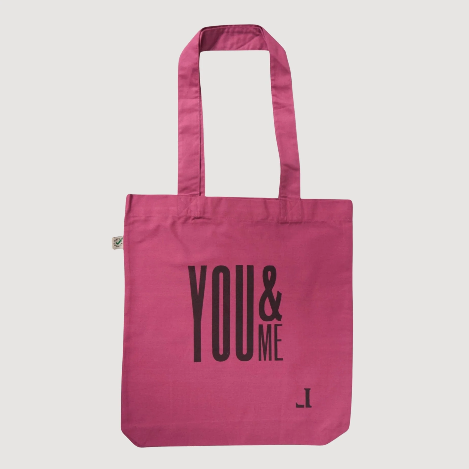 Message Tote Bag with Gusset / Letterpress Letters - Image 4