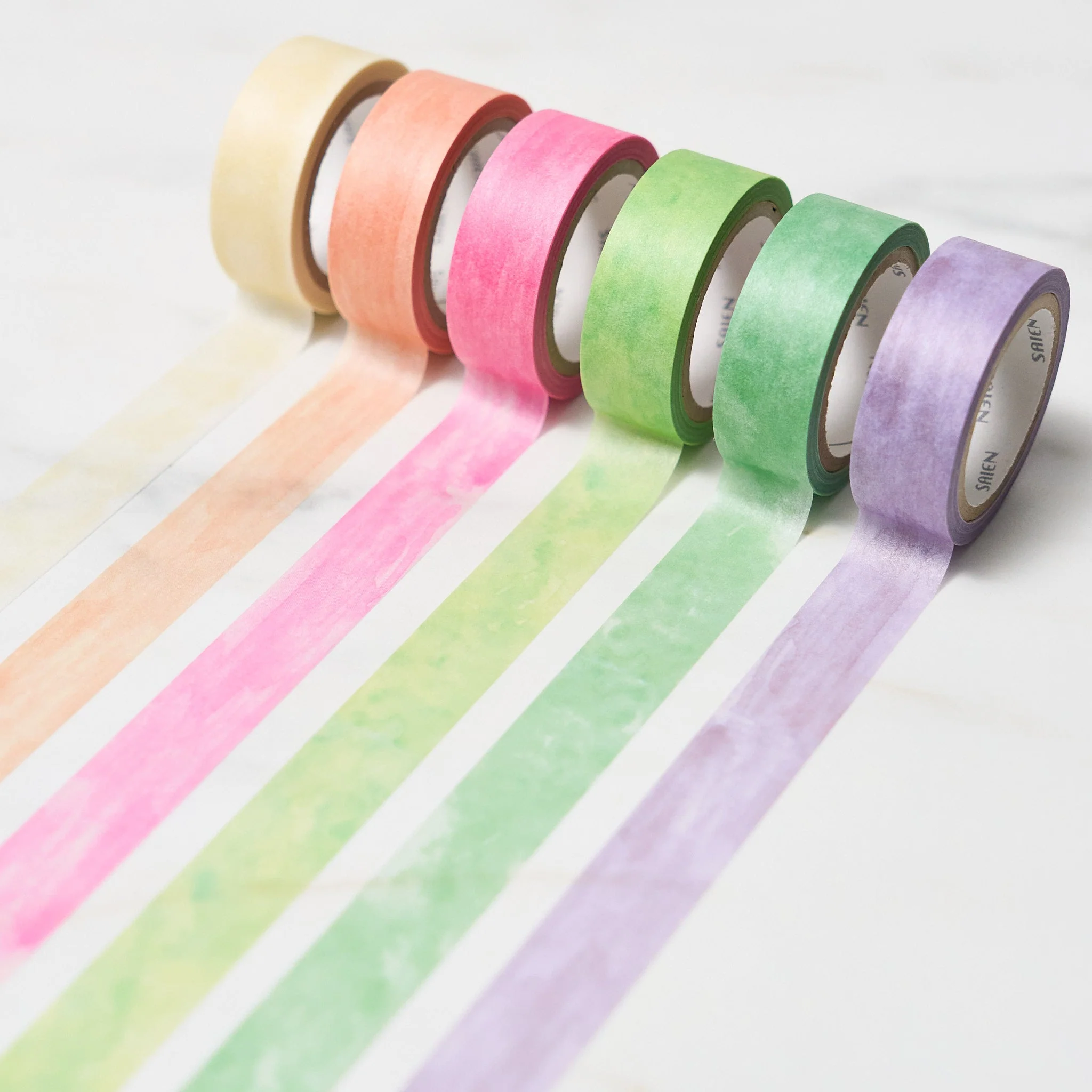 Miki Tamura Chigiri-e 6-Color Set Masking Tape / SAIEN - Image 2