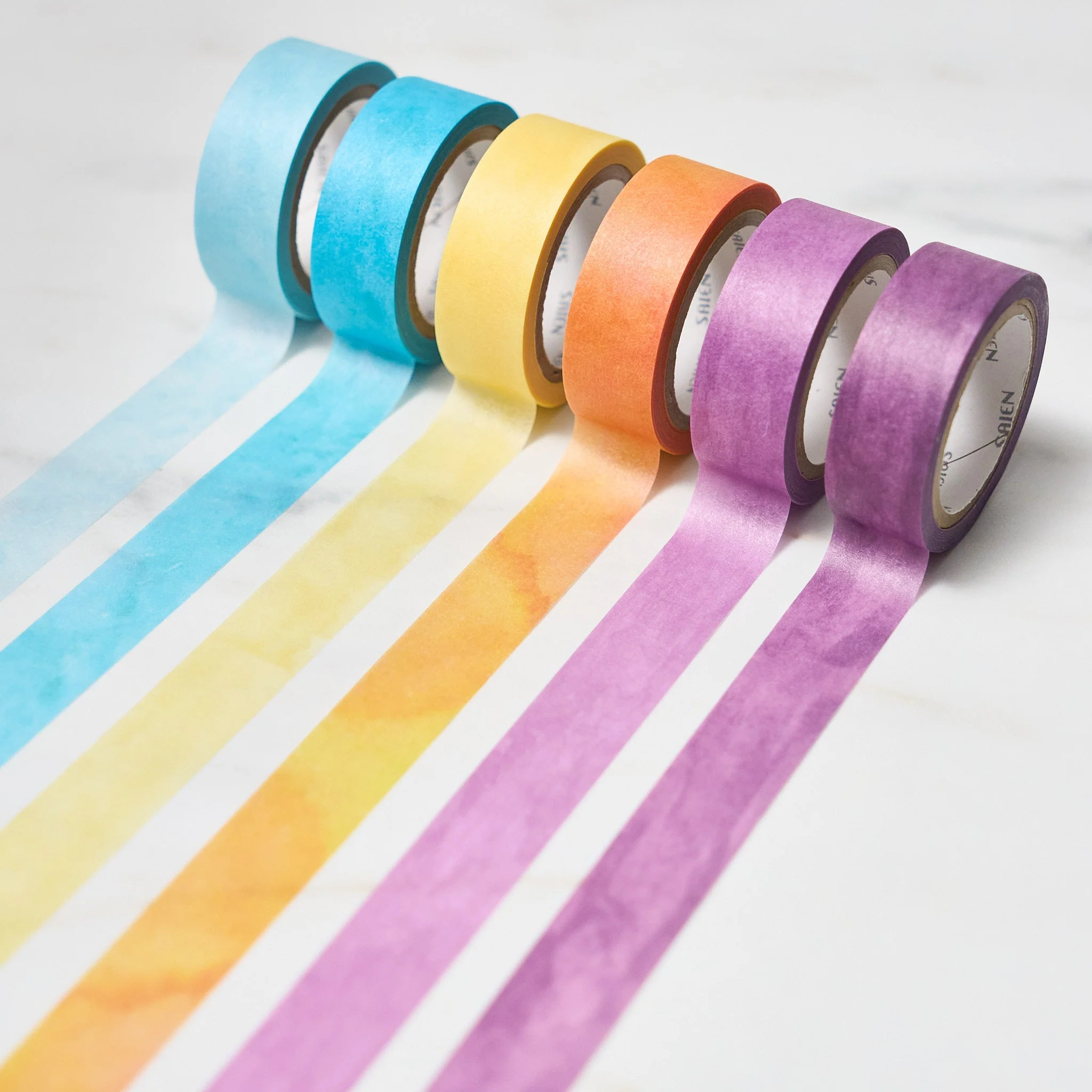 Miki Tamura Chigiri-e 6-Color Set Masking Tape / SAIEN - Image 4