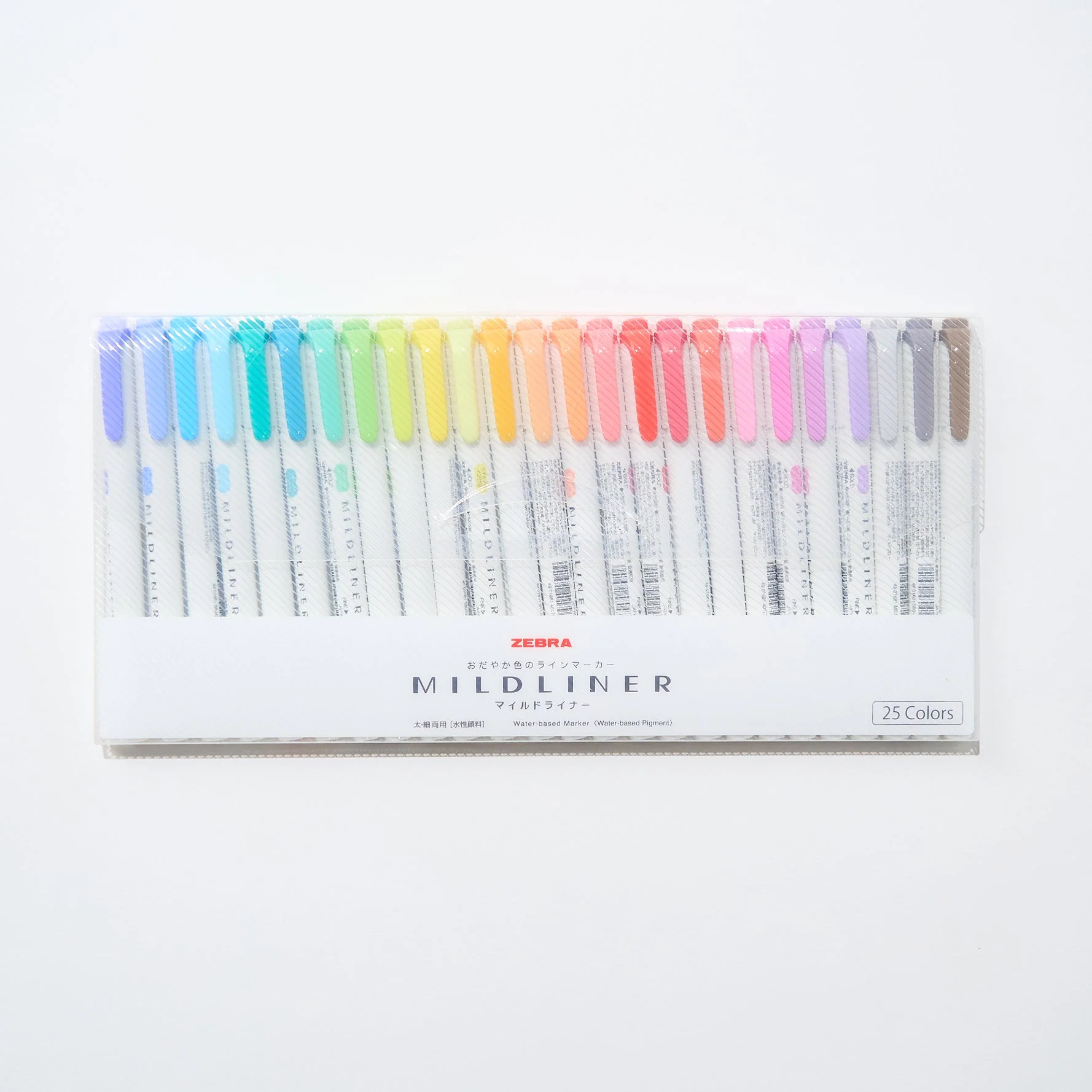 Mildliner Highlighter 25 Color Set / Zebra