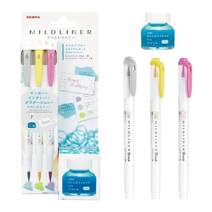 Mildliner no moto Set / Zebra - Image 3