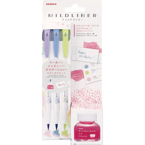 Mildliner no moto Set / Zebra - Image 5