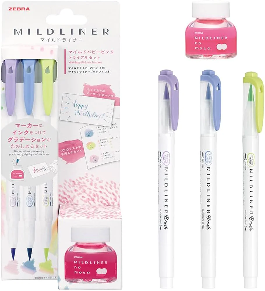 Mildliner no moto Set / Zebra - Image 6
