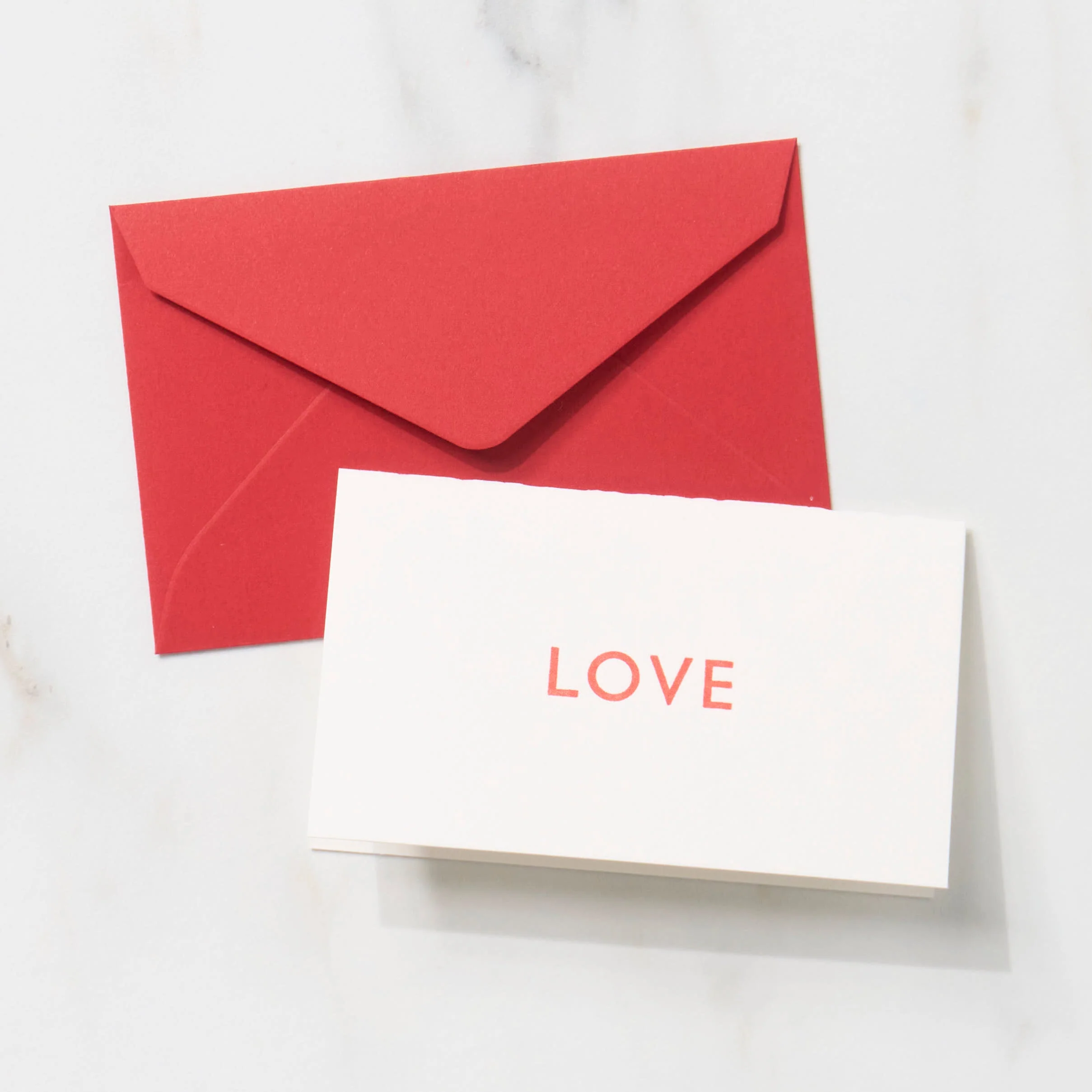 Mini 1 Word Greeting Cards / Letterpress Letters - Image 8