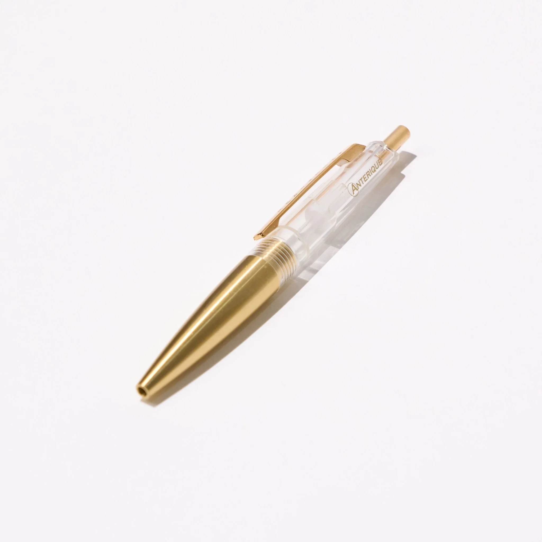 Mini Ballpoint Pen 0.5mm Brass Collection / ANTERIQUE - Image 6