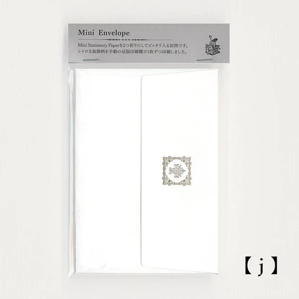 Mini Envelopes Retro Meiji-era Pattern / Kohunkan Kappansho - Image 6