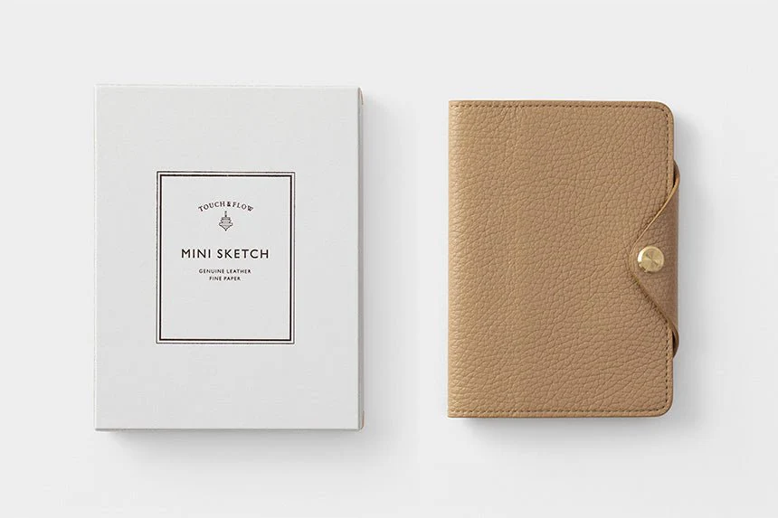 Mini Sketch B7 Notebook & Planner Leather Cover / TOUCH & FLOW - Image 10