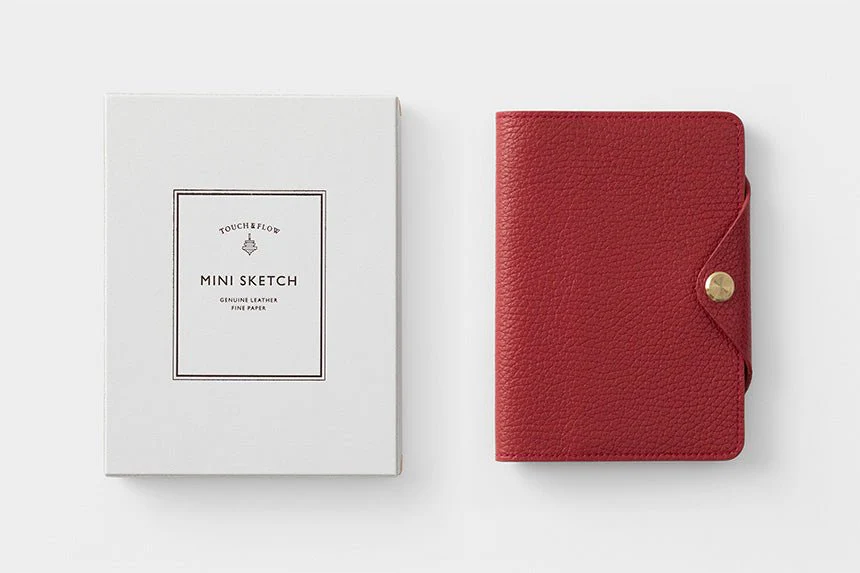 Mini Sketch B7 Notebook & Planner Leather Cover / TOUCH & FLOW - Image 13