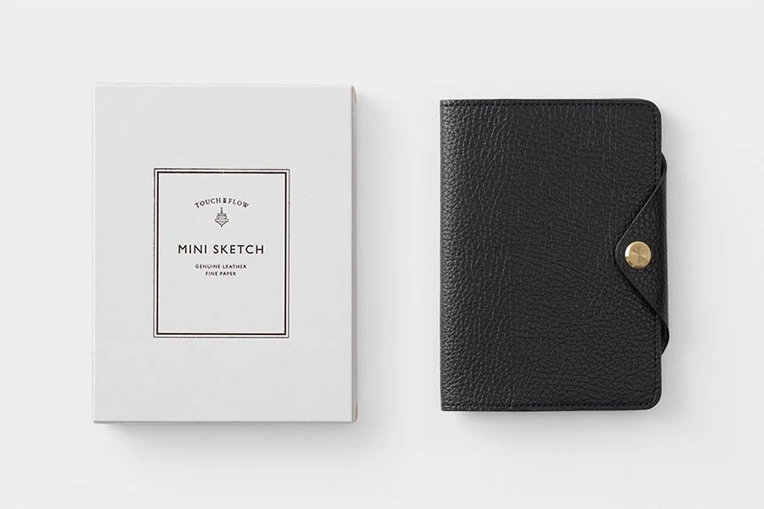 Mini Sketch B7 Notebook & Planner Leather Cover / TOUCH & FLOW - Image 16