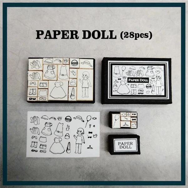 Miniature DIY Retro Stamp Kit / TOKYO NEEET - Image 10