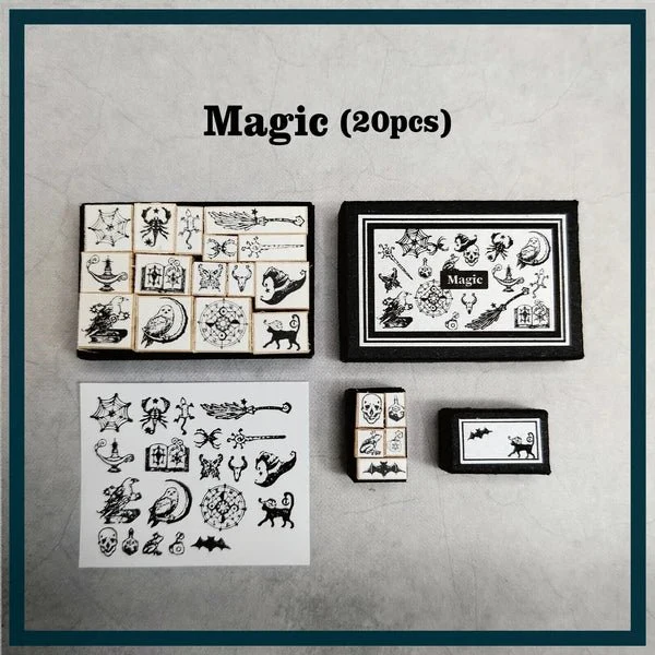 Miniature DIY Retro Stamp Kit / TOKYO NEEET - Image 5