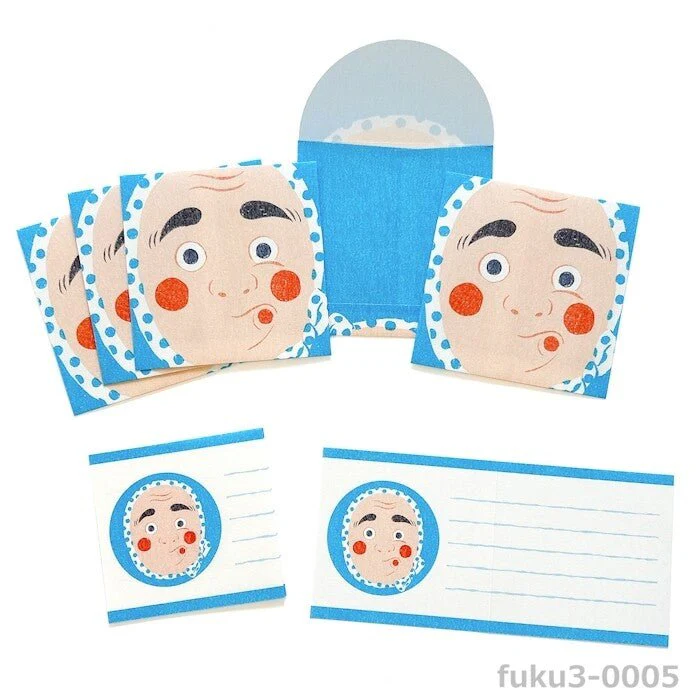 Mino Washi Mashikaku Pochibun Square Mini Letter Set / Furukawa Shiko - Image 6