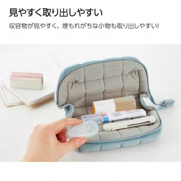 Mococo Pillow Pen Case / KOKUYO - Image 8