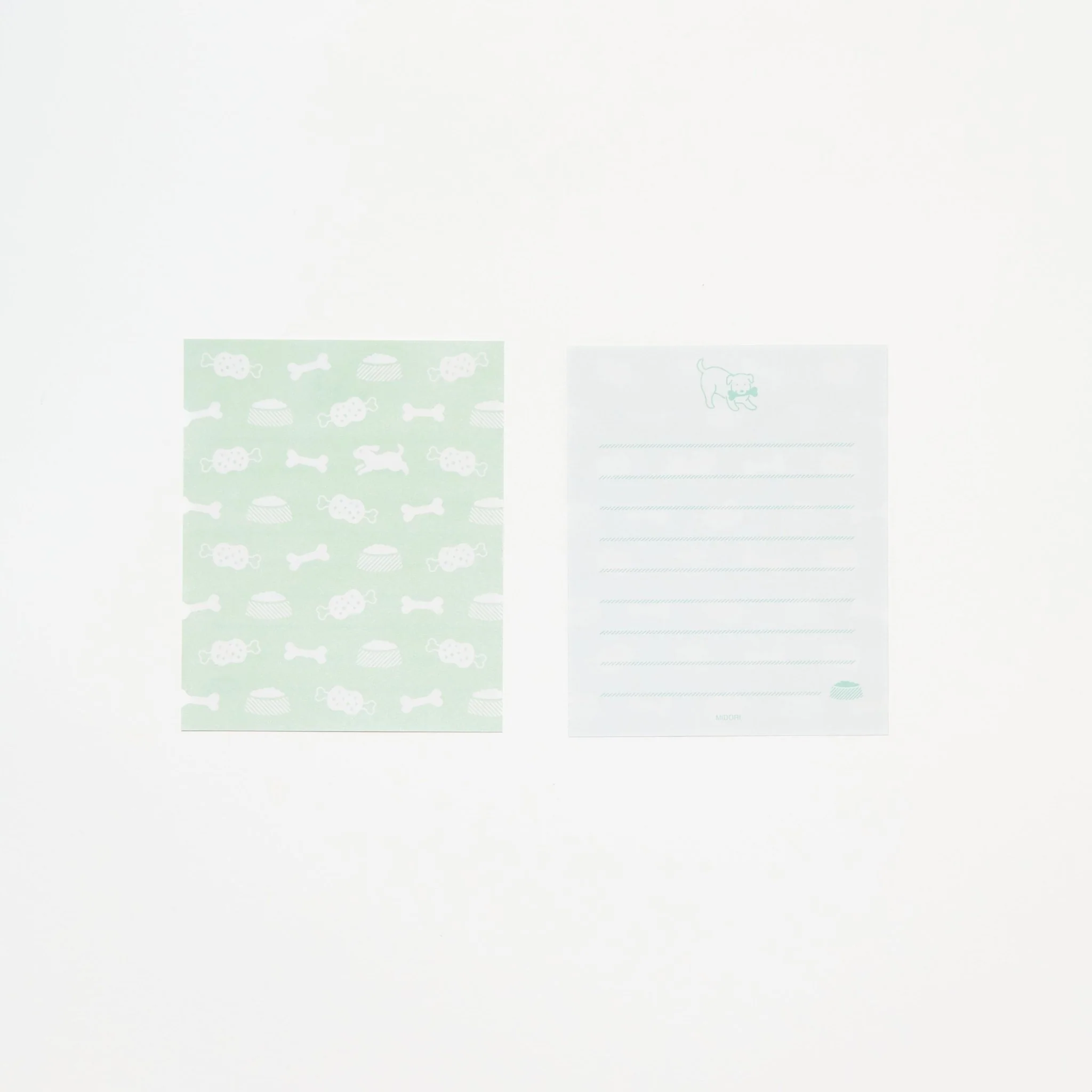 Mogu Mogu Animal Mini Letter Set / MIDORI - Image 3