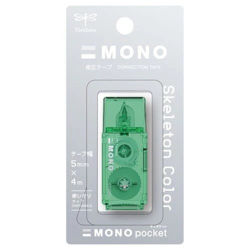MONO Pocket Correction Tape Skeleton Color / Tombow