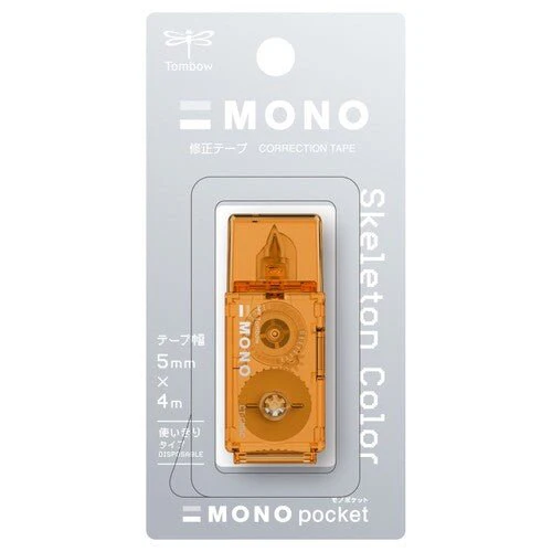 MONO Pocket Correction Tape Skeleton Color / Tombow - Image 4